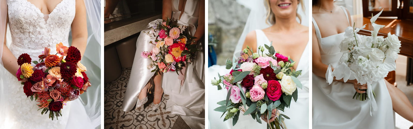 Wedding flowers from Dolce Vita Flowers in Inverurie